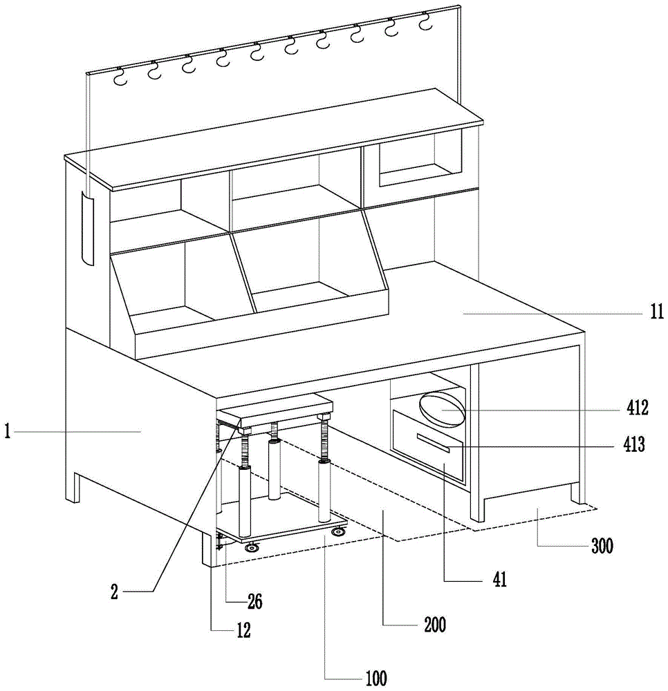 医用可变形的多功能工作台的制作方法