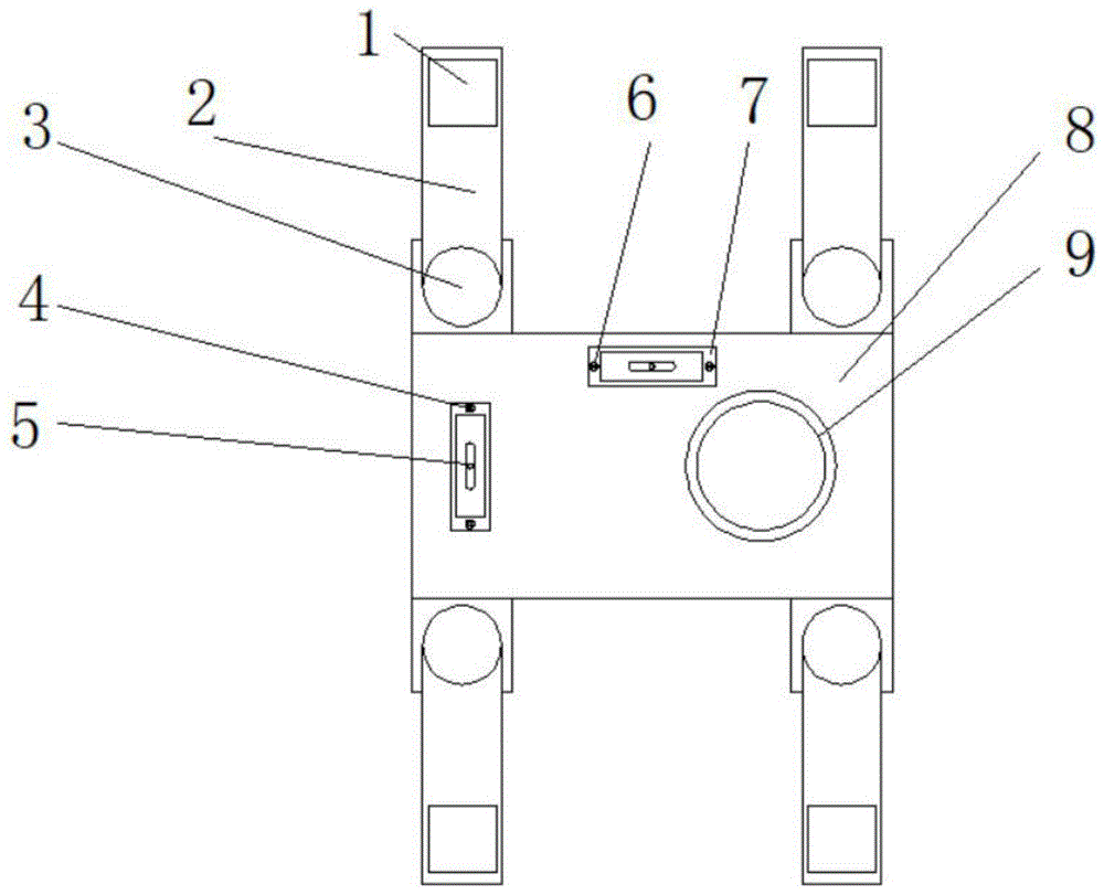 一种用于市政桥梁建设的混凝土灌注机固定座的制作方法