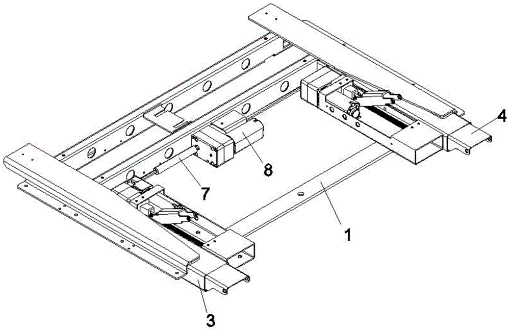 一种可电动调节的升降桌桌面结构的制作方法