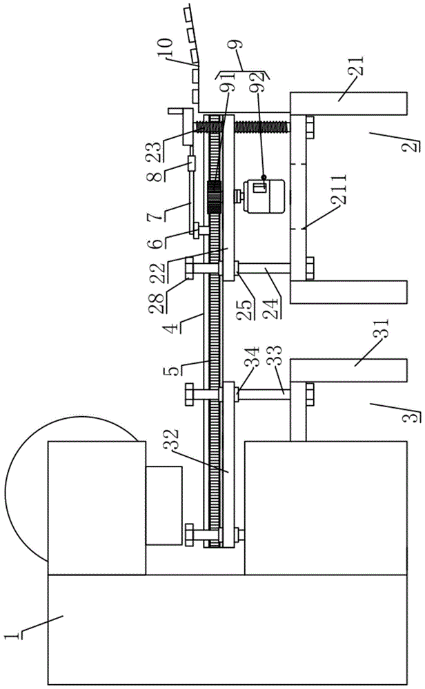 一种冲床的自动上料结构的制作方法