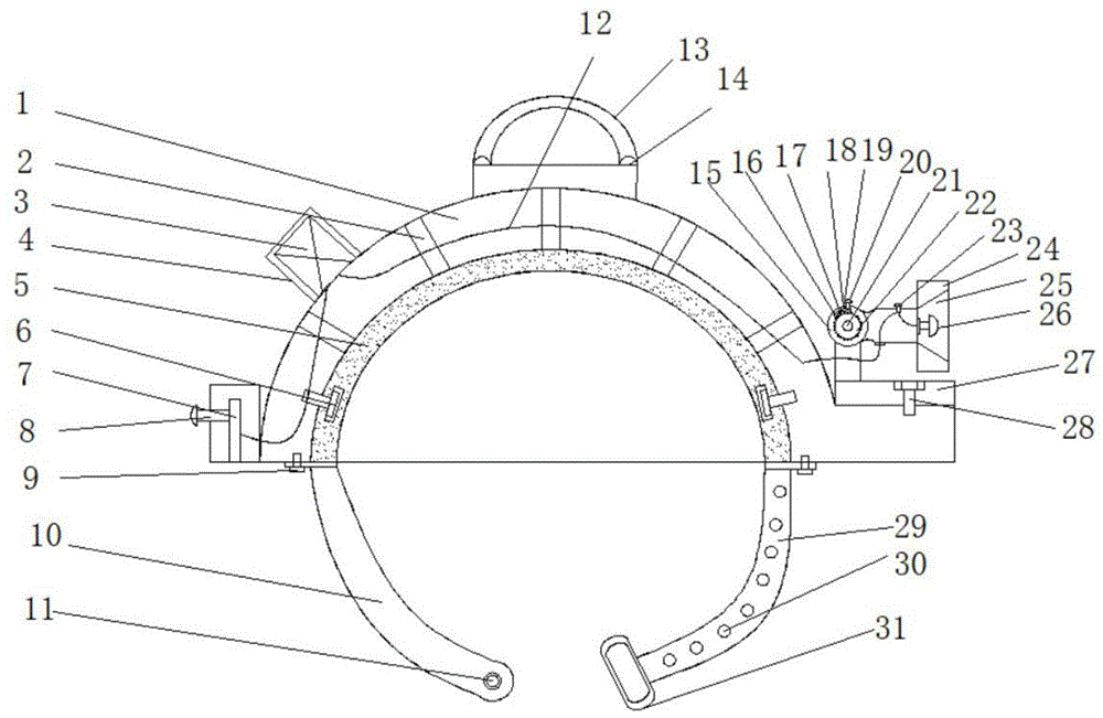 一种建筑消防用便携式应急照明装置的制作方法