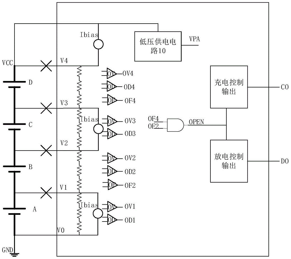 电池断线检测电路的制作方法