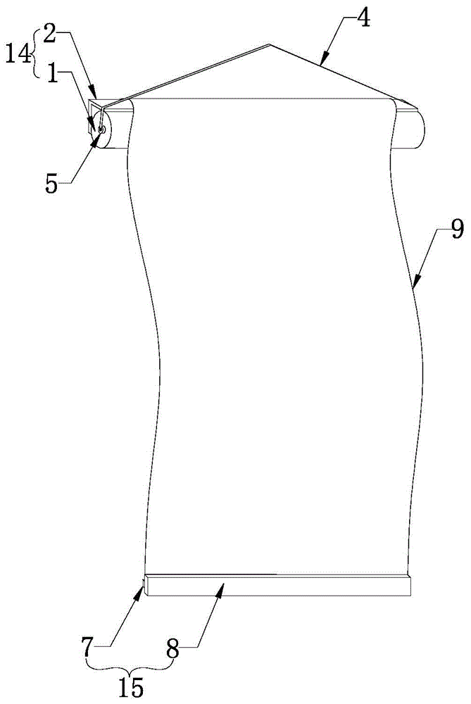 一种磁性固定挂画的制作方法