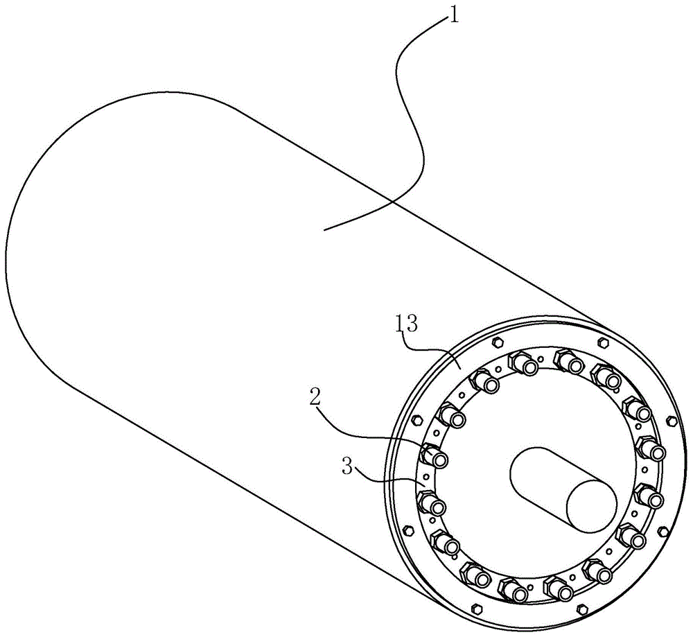 一种磨砂辊的制作方法