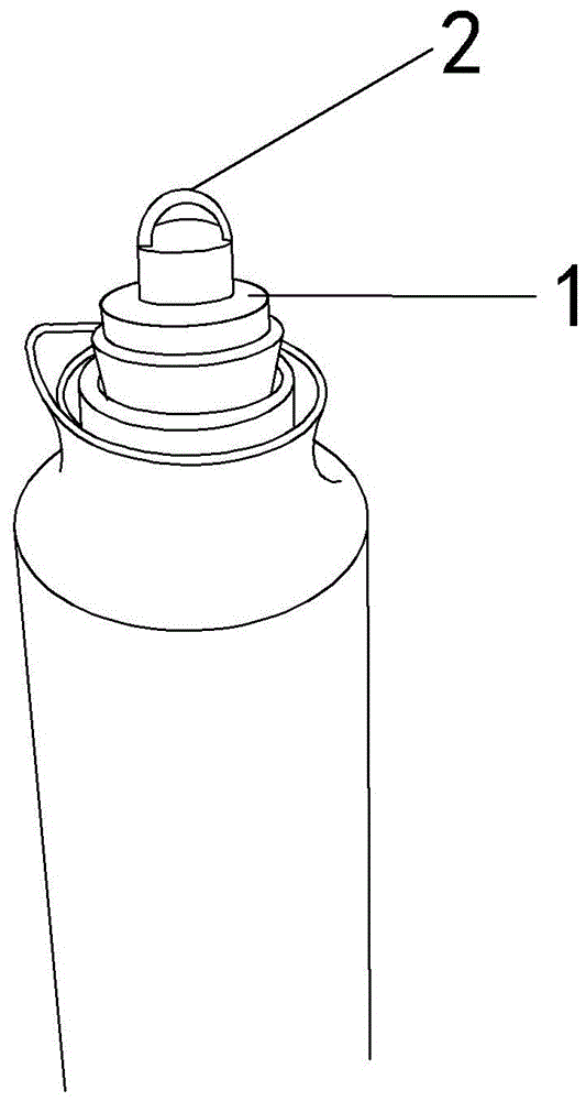 带提环的保温瓶塞的制作方法