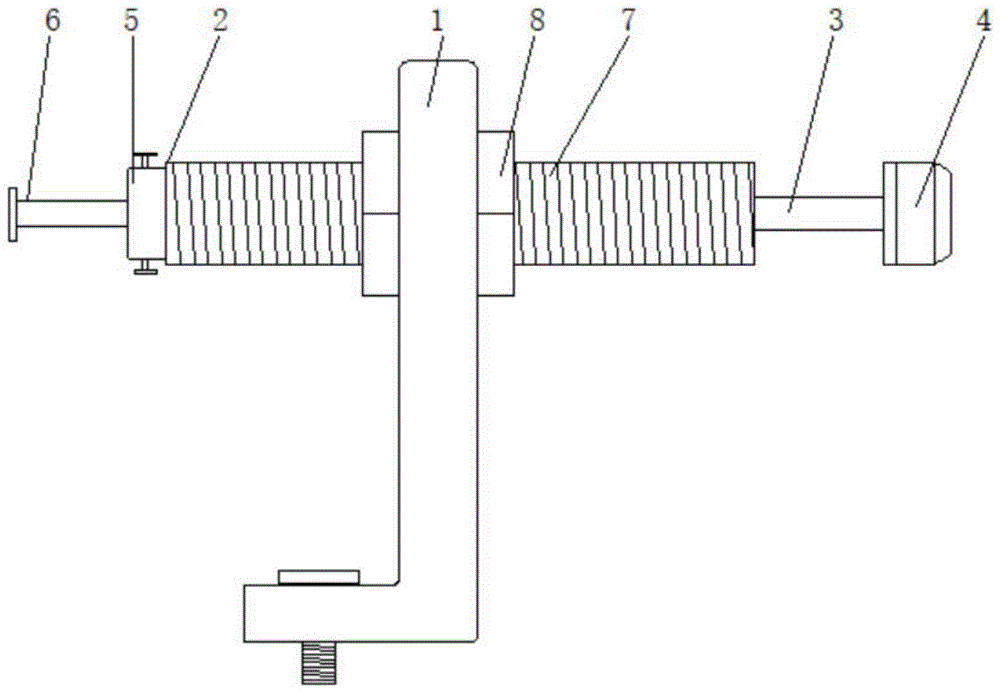 一种缓冲力可调型电机转子绕组线成型缓冲装置的制作方法
