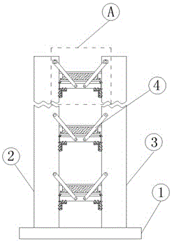 一种加装电梯组装式连接通道的制作方法
