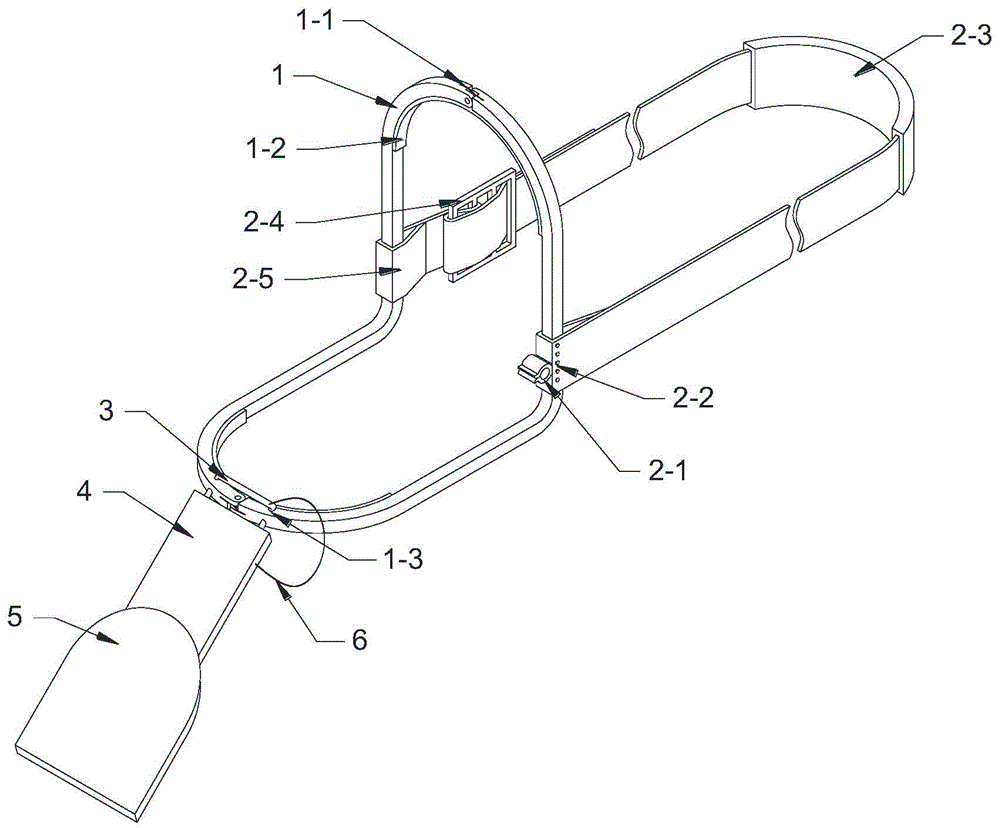 一种儿科护理肢体固定架的制作方法