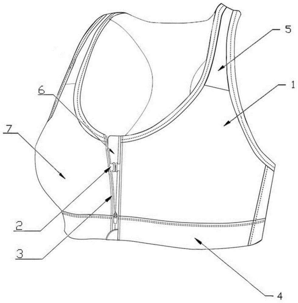 一种运动文胸的制作方法