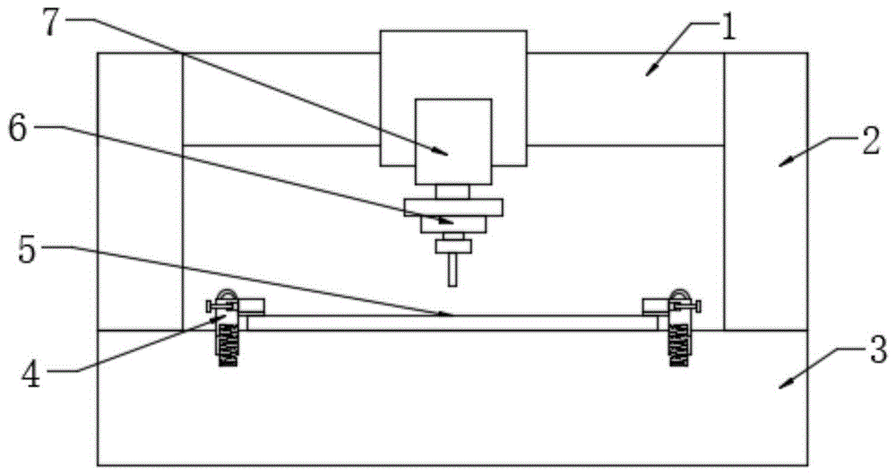 一种防止移位的柔性电路板加工用开槽装置的制作方法