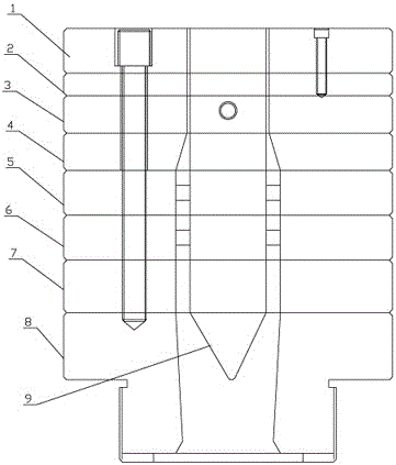 一种窗框模具的制作方法