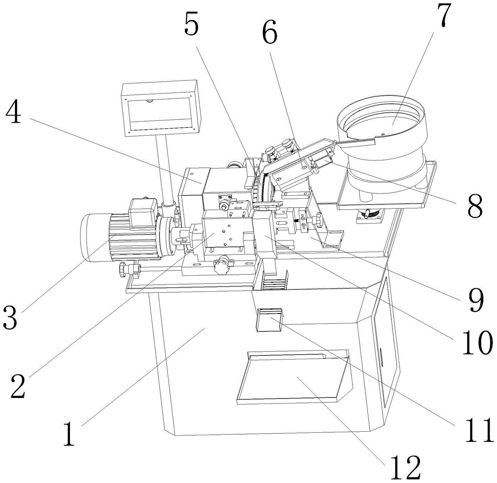 一种六角螺栓用高速铣槽机及其使用方法与流程