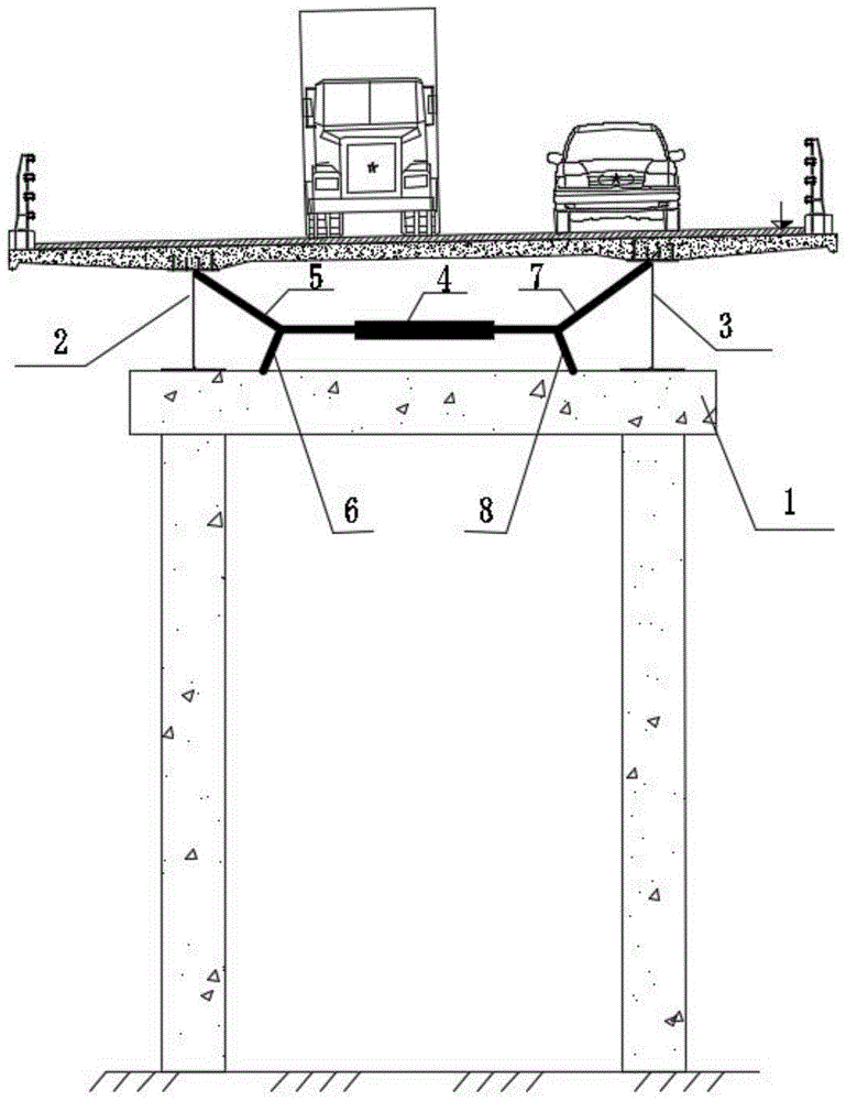 一种桥梁用的双支撑阻尼器放大装置的制作方法