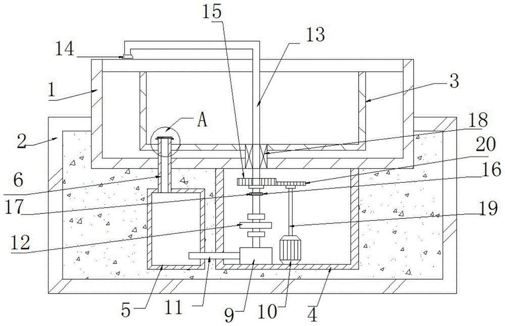 一种市政建筑观赏花坛的制作方法