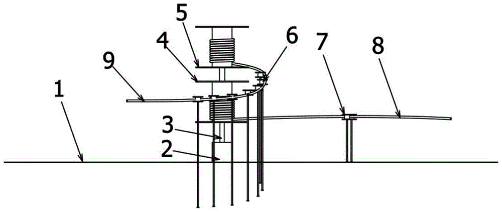 一种锚泊缆绳同时双侧下放装置的制作方法