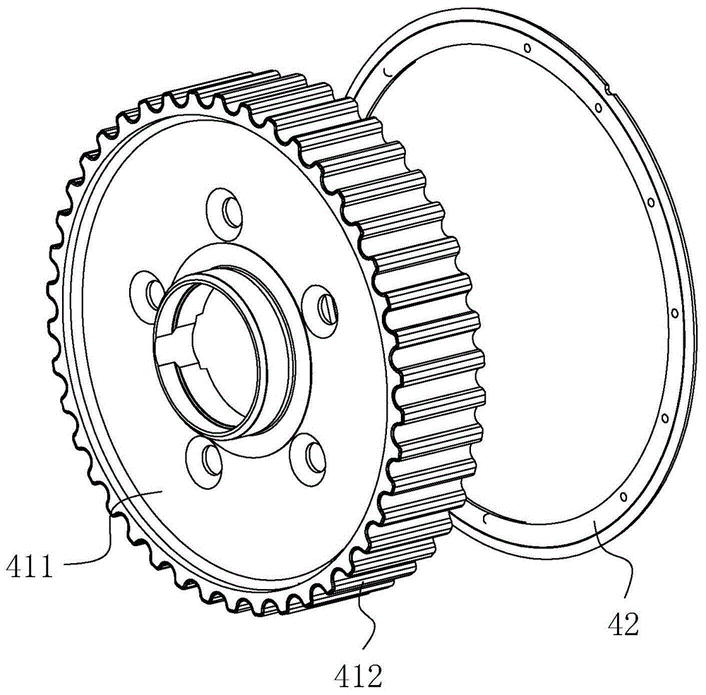 带轮一体化结构及应用其的凸轮相位调节器的制作方法