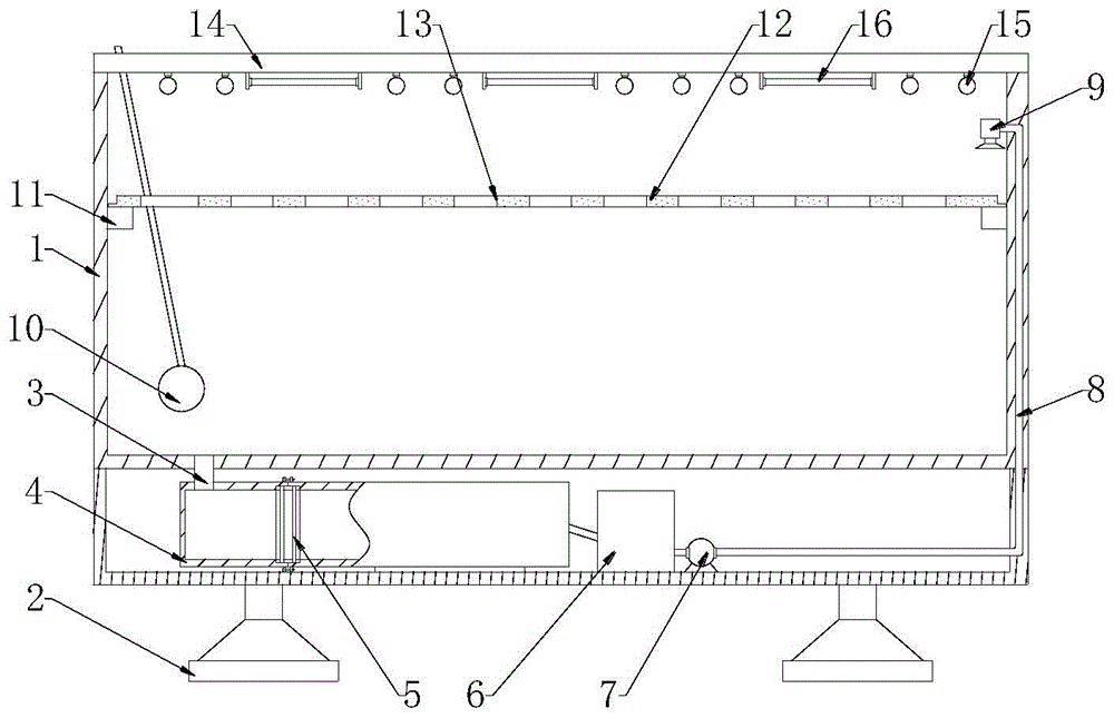 一种家用养花养鱼一体化装置的制作方法