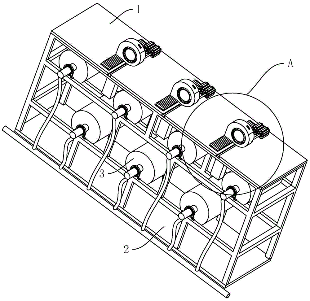 一种EVA地垫半成品冷却装置的制作方法