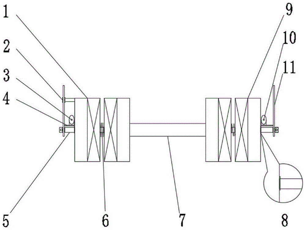 一种用于自动吊秧机的双动力离合器缠线轮的制作方法