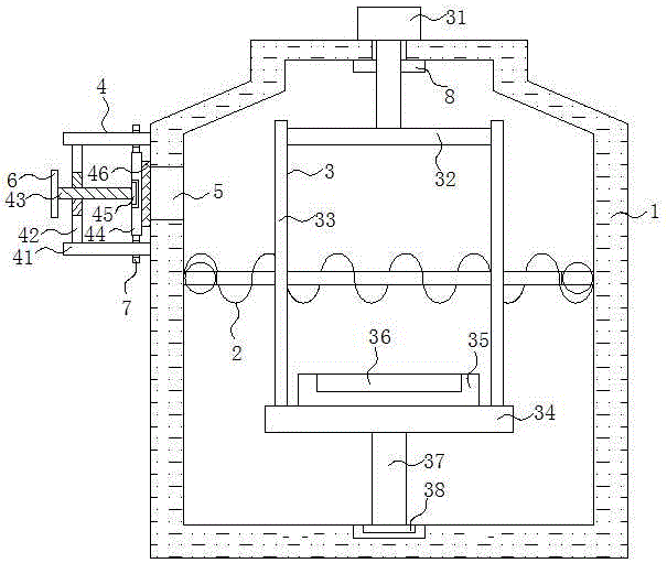 一种环绕式多层的陶瓷生产用烧制炉的制作方法