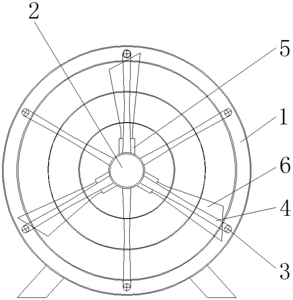 一种便于更换叶片的风机的制作方法