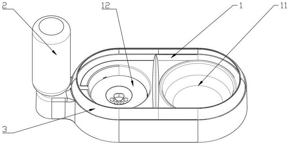 一种宠物双碗喂食器的制作方法