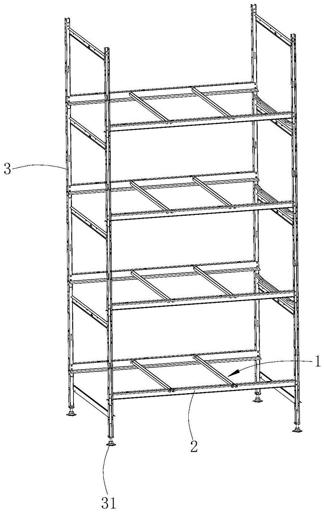 家禽笼具的纵向支撑结构的制作方法