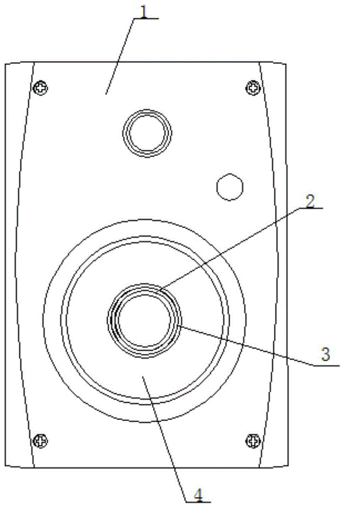 一种蓝牙音响的箱体扩音结构的制作方法