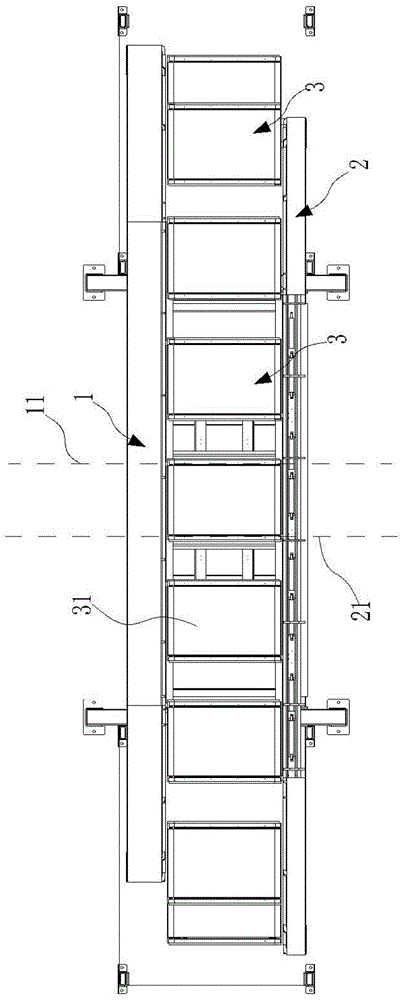 双层垂直输送机及双层分拣系统的制作方法