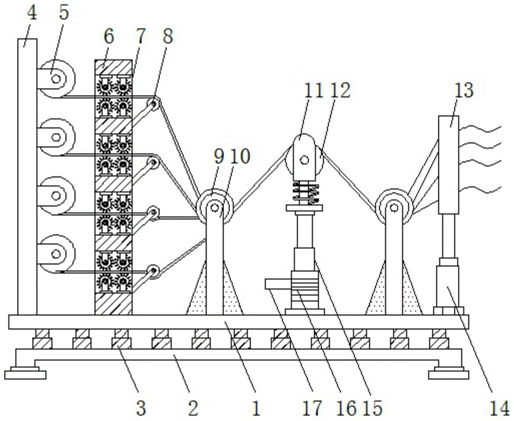 一种电线电缆用单绞机放线机构的制作方法