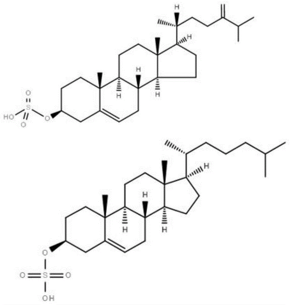 一种海参甾醇硫酸酯在抗动脉粥样硬化制品中的应用的制作方法