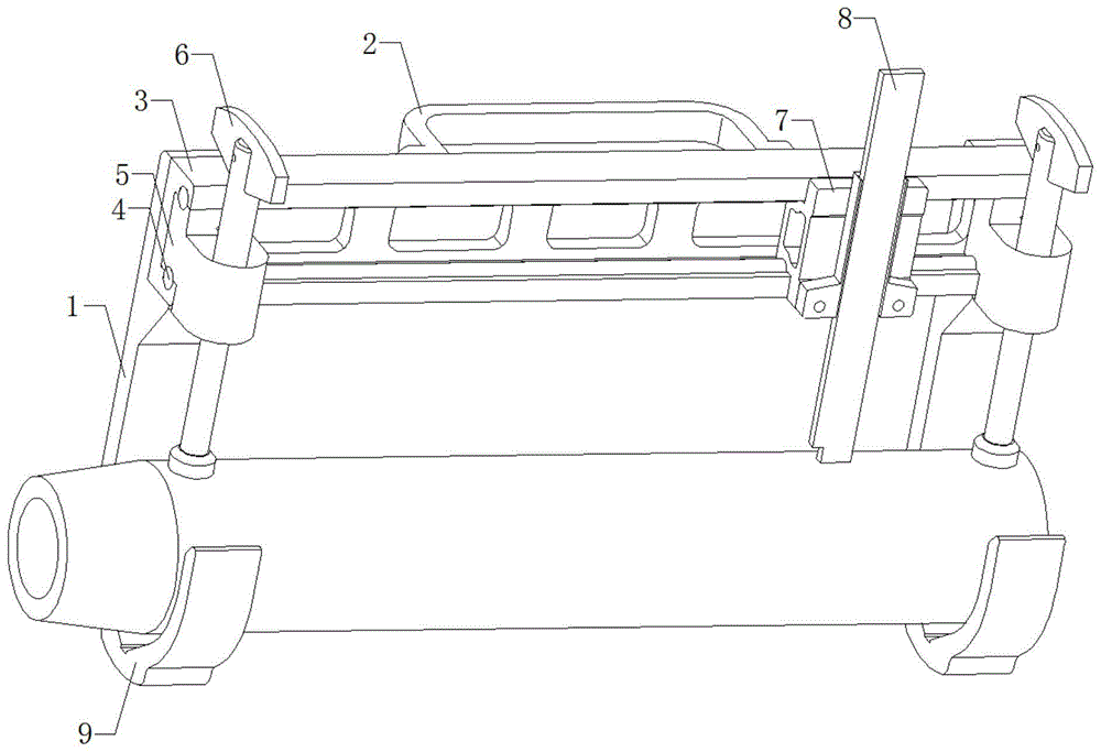 一种用于架空输电线路压接管弯曲度测量工具的制作方法