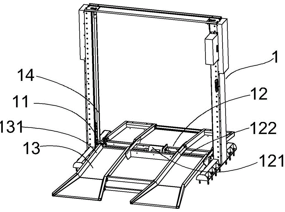 一种家用立体车库结构的制作方法