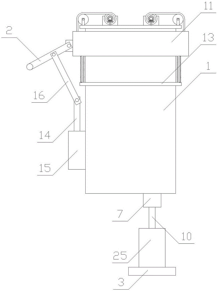 一种具有冷却功能的减振效果好的建筑设备的制作方法