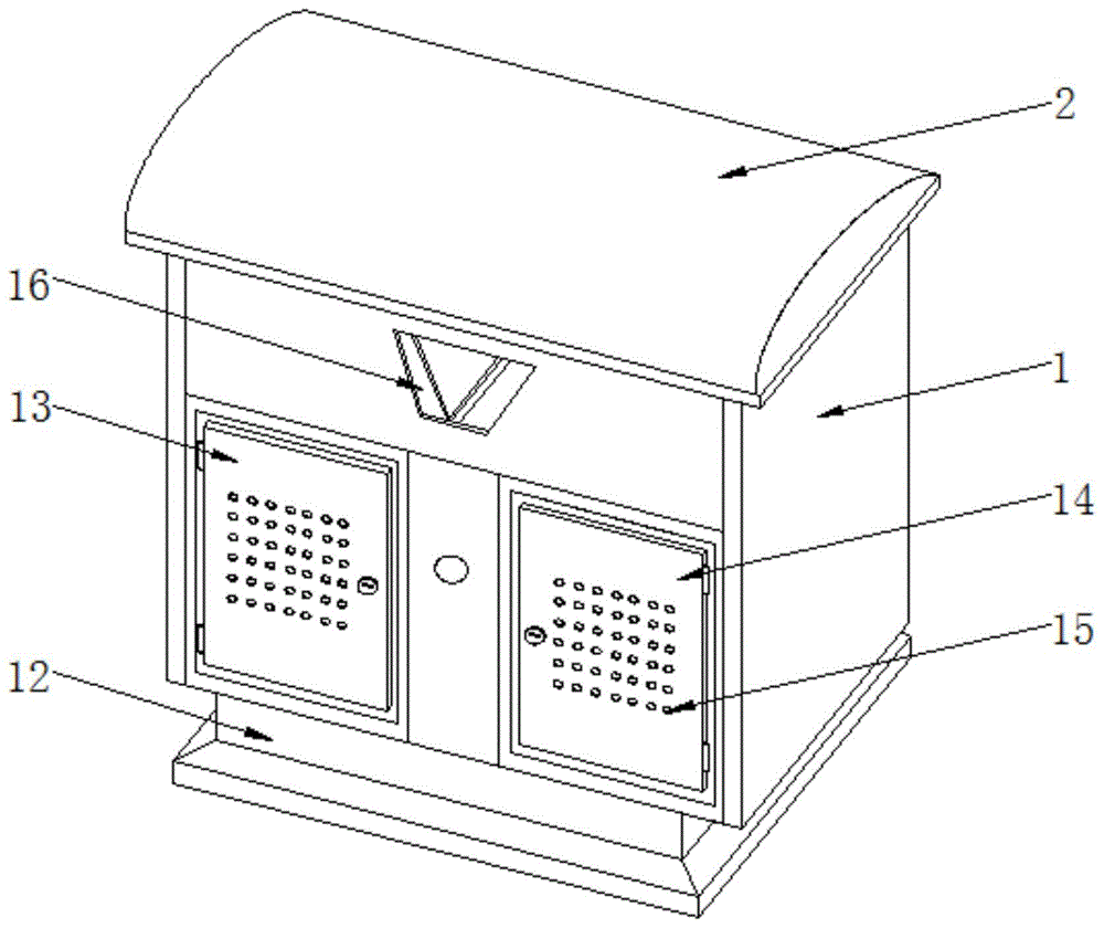 一种具有自动分类投放功能的智能分类垃圾箱的制作方法
