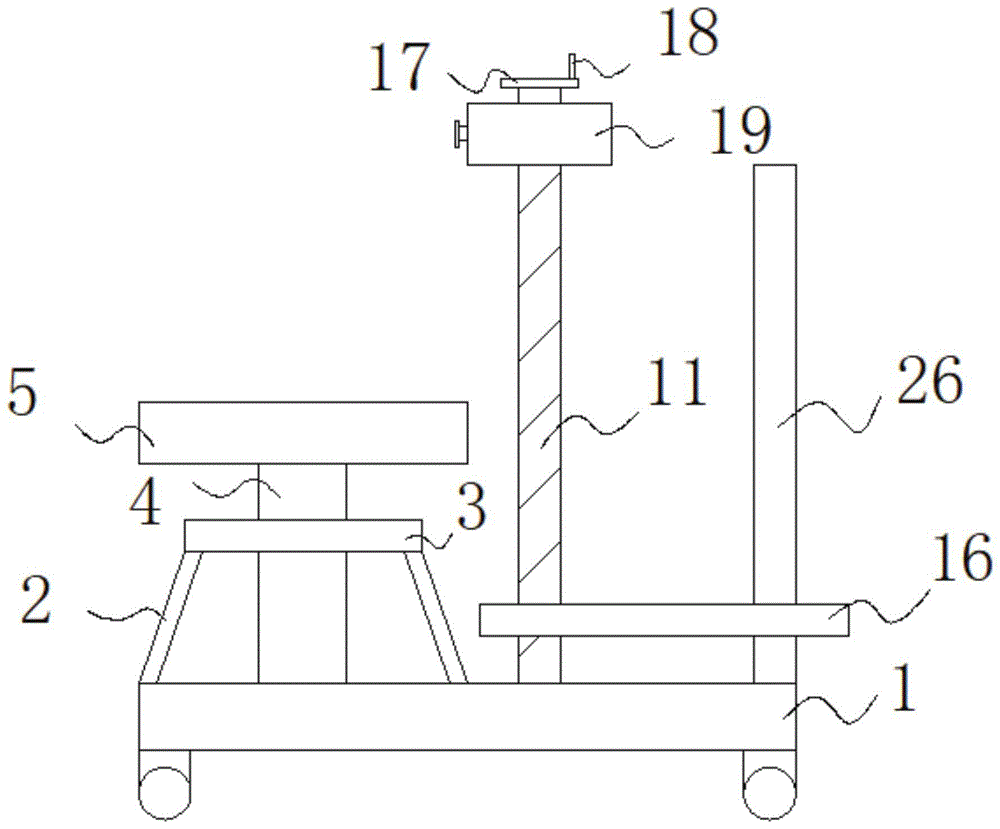 一种物流仓储用升降架的制作方法