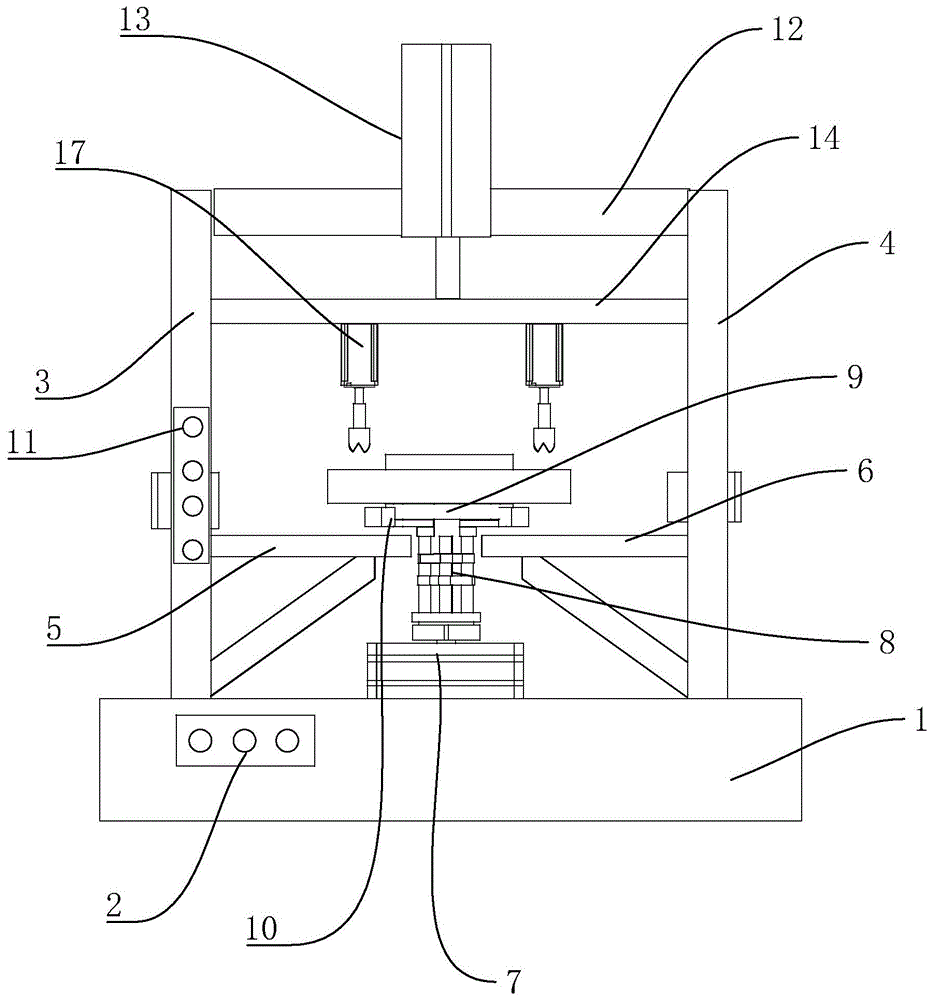 一种自动化法兰钻孔机的制作方法