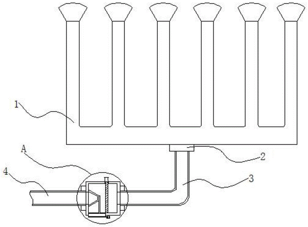 空调冷凝水立体绿化微灌系统的制作方法