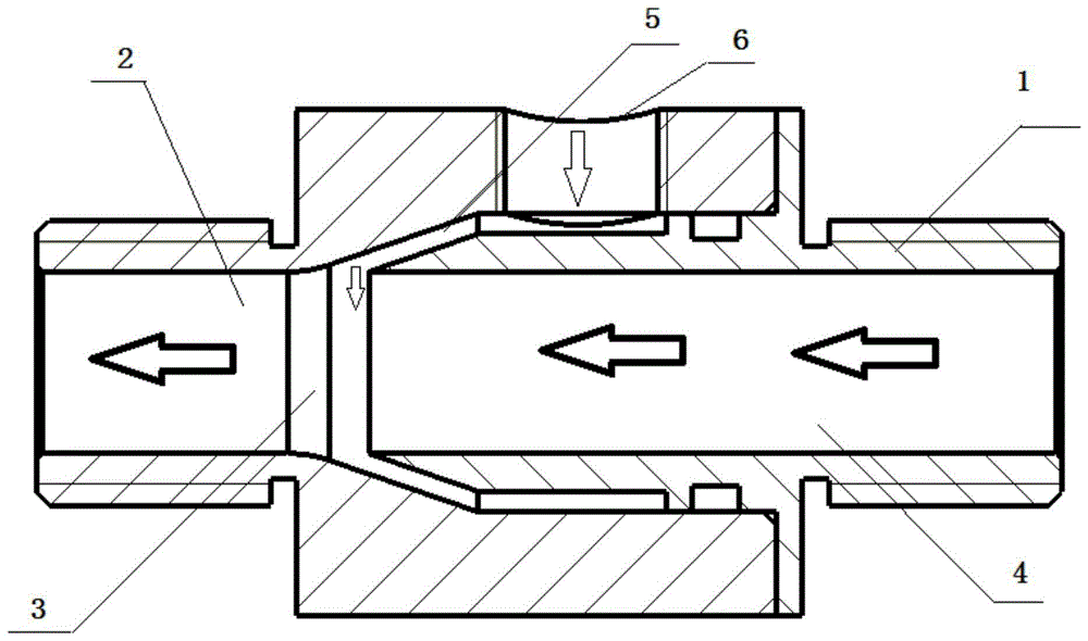 一种分体式无孔的气力输送器的制作方法