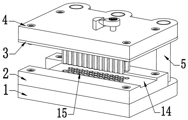 一种蜂窝板多点冲切装置的制作方法