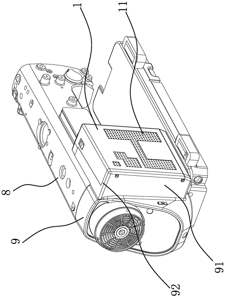 一种缝纫机的电控箱结构的制作方法