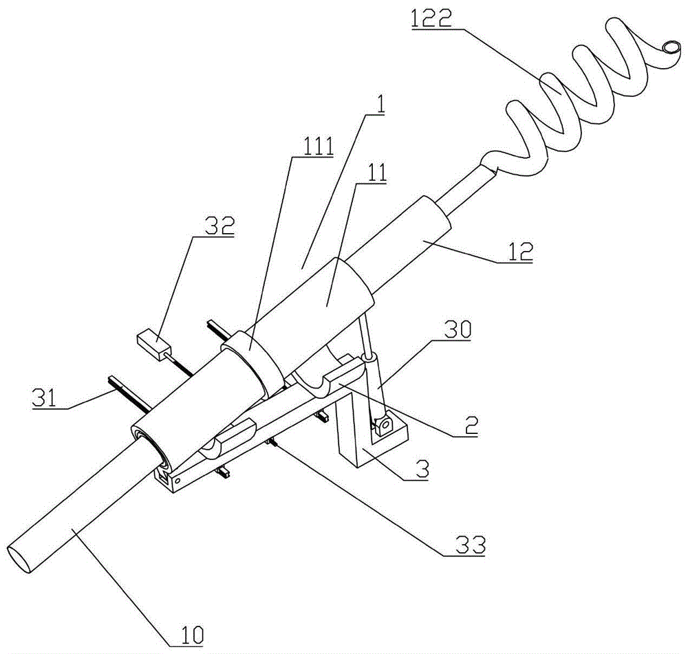 一种打烟器烟支空筒固定装置的制作方法