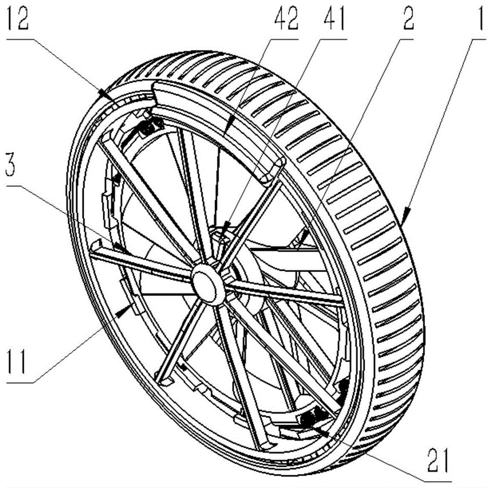一种电磁式分时轮桨总成系统及其操作方法与流程