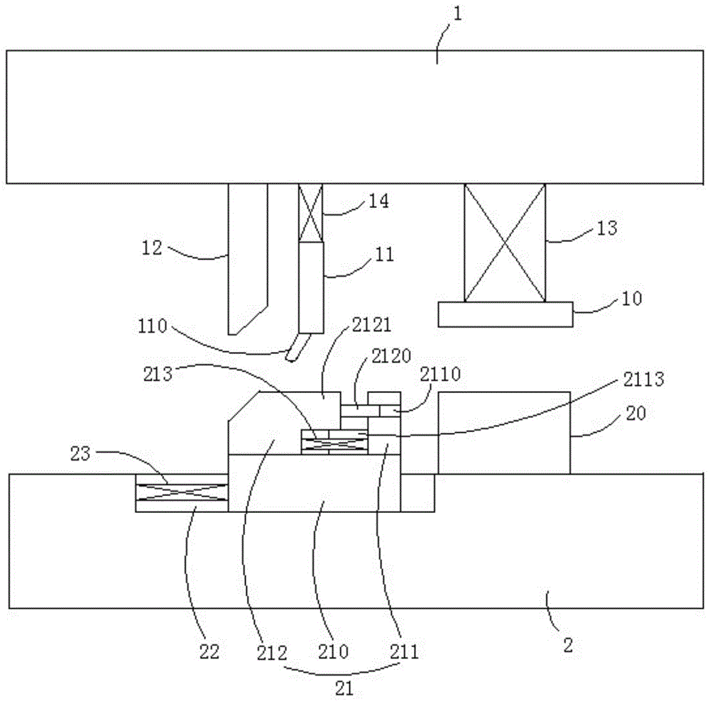 一种工件侧板批量冲切模具的制作方法