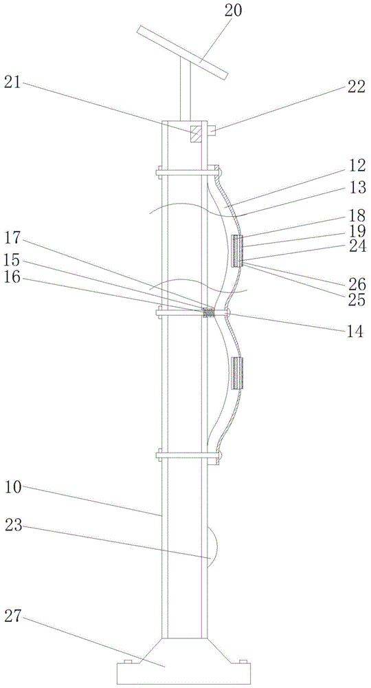 一种安全型道路桥梁防护栏的制作方法