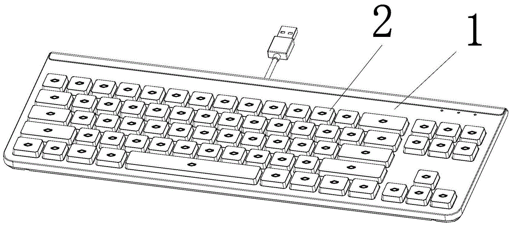 指静脉识别键盘的制作方法