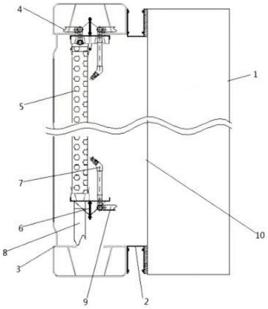 一种风冷式商用空调室外表冷器节能保护装置的制作方法