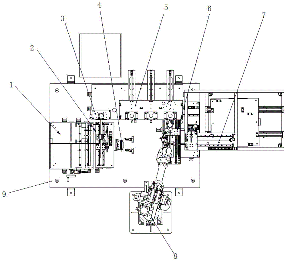 一种实现快速换模的机器人多空连续冲孔工作站的制作方法