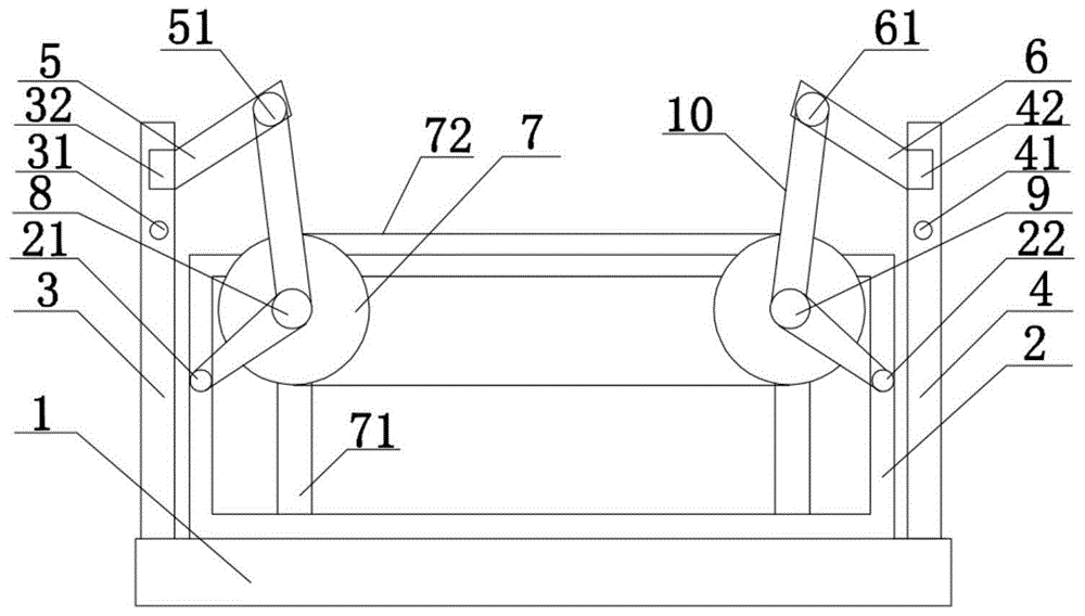 一种刨花板板坯预压机皮带自动纠偏装置的制作方法