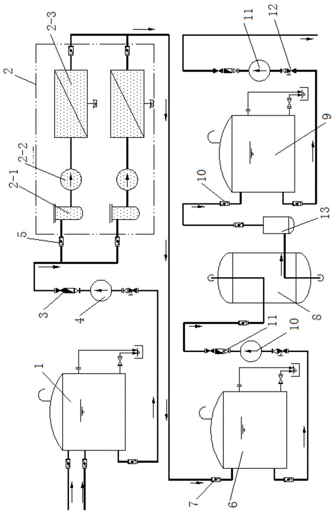 一种锅炉给水泵冷却水再利用系统的制作方法